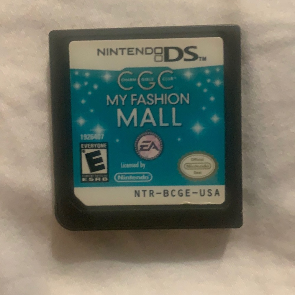 Nintendo DS Fashion game